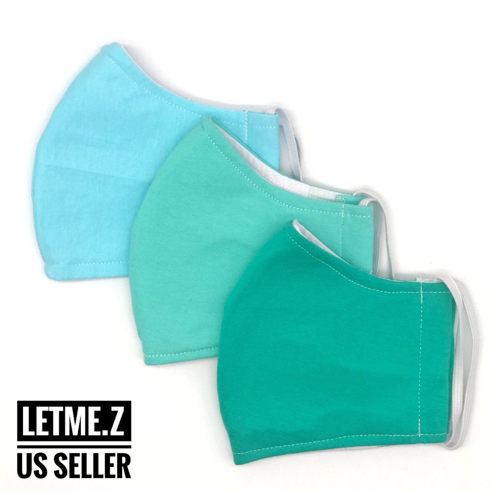 Face Marks 6/$20 -3 Layers Cloth Reusable Washable - Picture 5 of 9